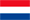button Nederlandse vlag